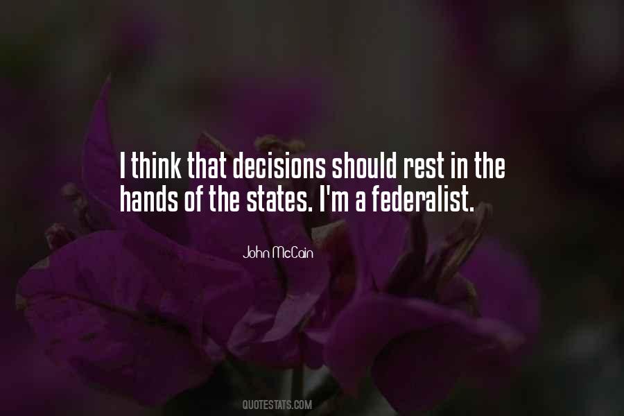 Quotes About Federalist #1336870