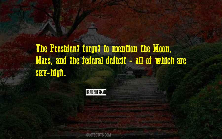 Quotes About Federal Deficit #302220