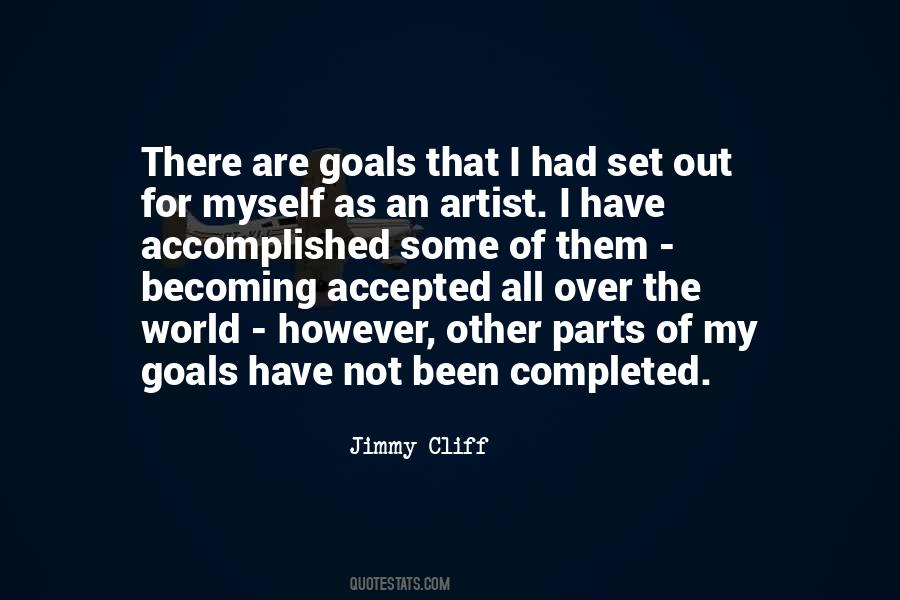 I Set Goals Quotes #540100