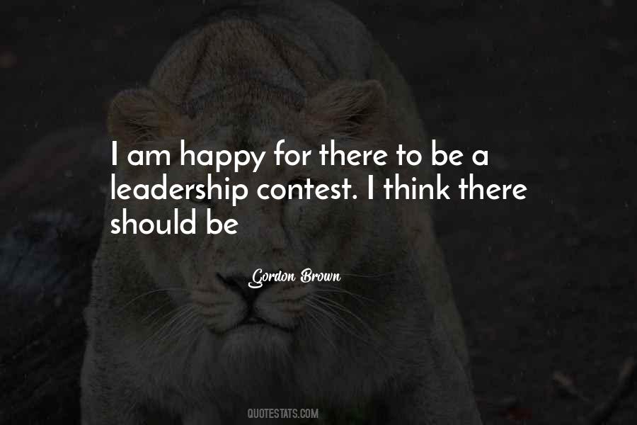 I Should Be Happy Quotes #298631