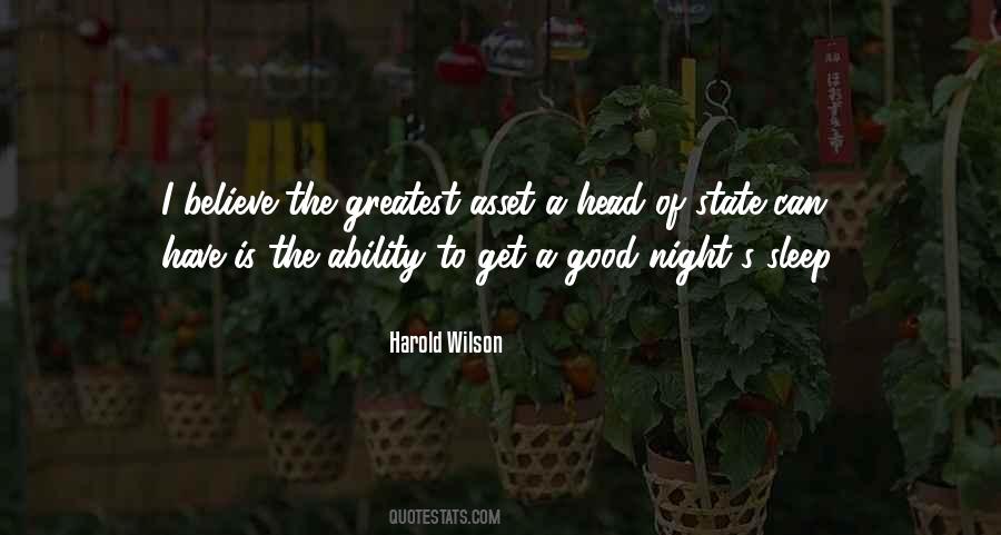 I Sleep Good At Night Quotes #155953