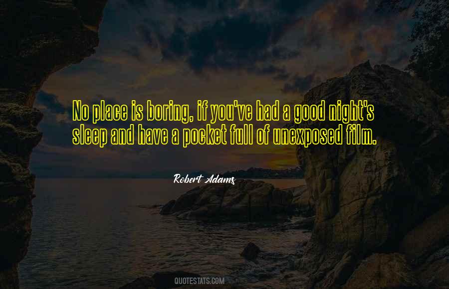 I Sleep Good At Night Quotes #451370