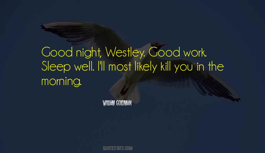 I Sleep Good At Night Quotes #605992