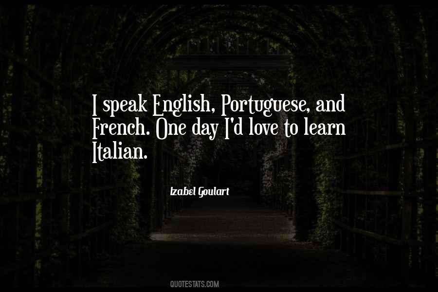 I Speak English Quotes #1487286