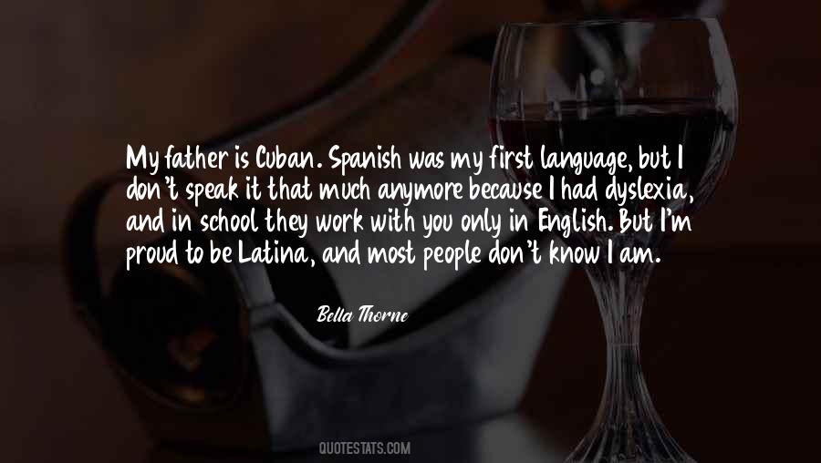 I Speak English Quotes #472508