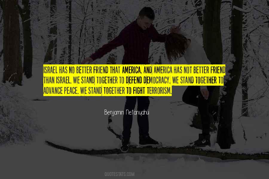 I Stand With Israel Quotes #1559679