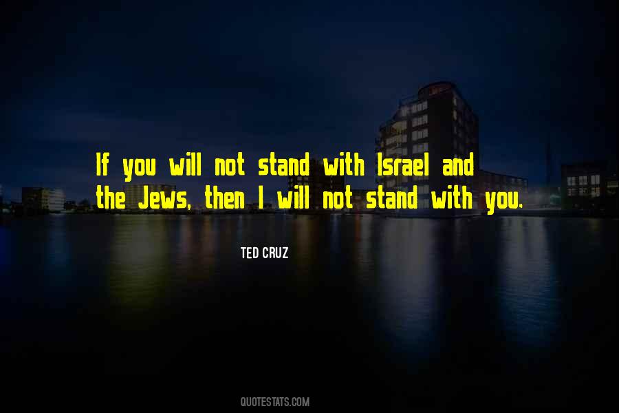 I Stand With Israel Quotes #180783