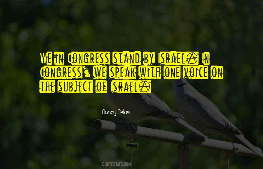 I Stand With Israel Quotes #829281