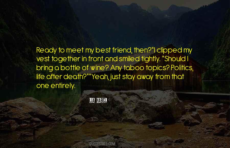 I Stay Ready Quotes #1850851