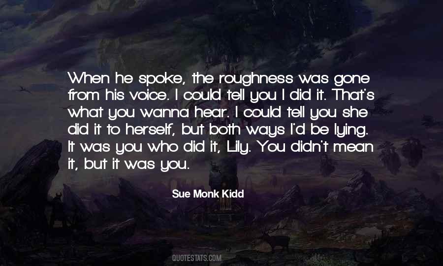 I Still Hear Your Voice Quotes #214931