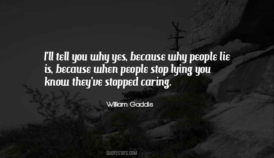 I Stop Caring Quotes #86547