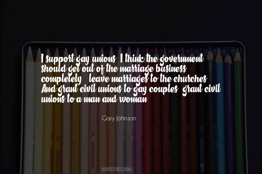 I Support Gay Marriage Quotes #318400