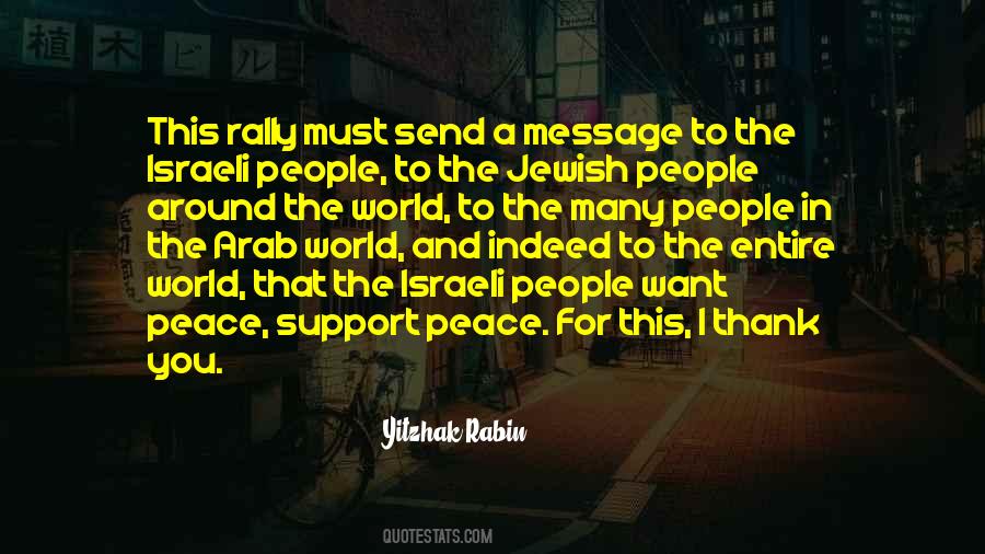 I Support Israel Quotes #1133130