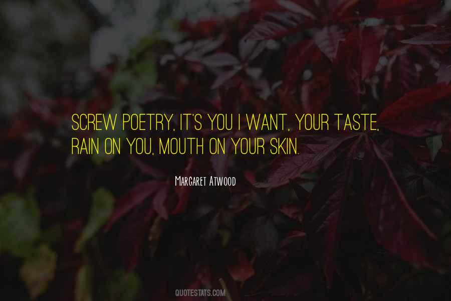 I Taste Quotes #10347