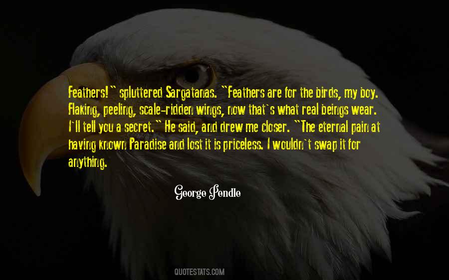 Quotes About Feathers And Death #623429