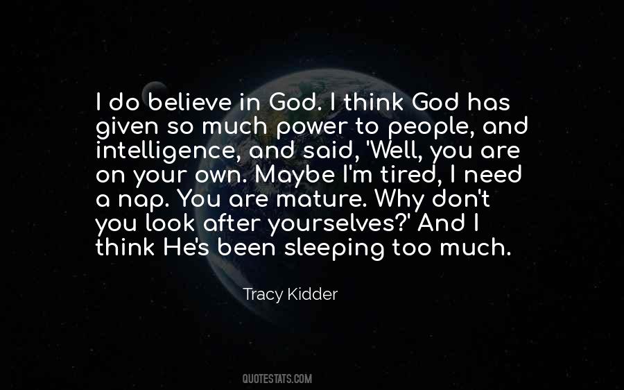 I Think God Quotes #111057