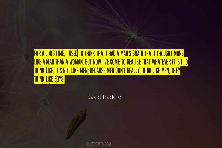 I Think Like A Man Quotes #213229