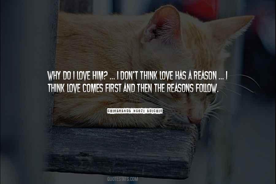 I Think Love Quotes #1376188