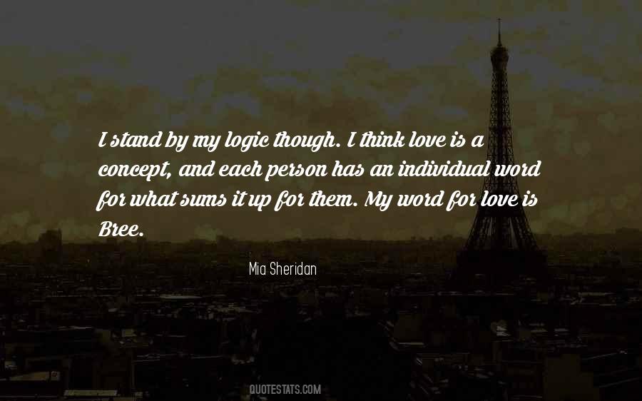 I Think Love Quotes #1561656