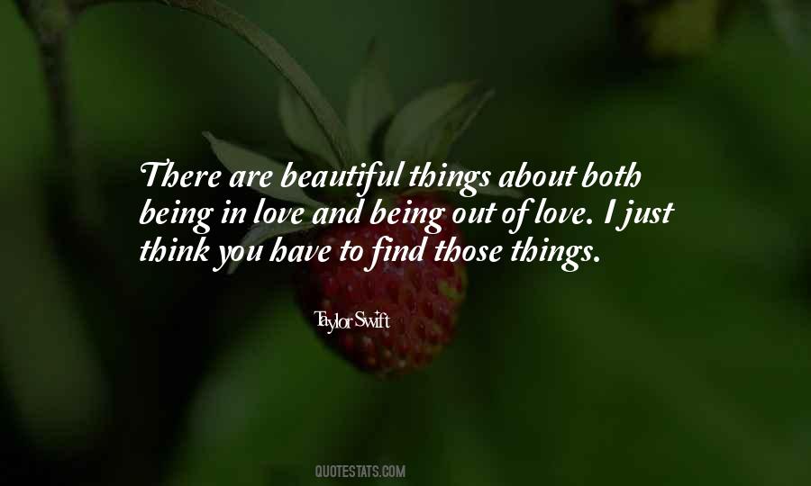 I Think You Are Beautiful Quotes #129841