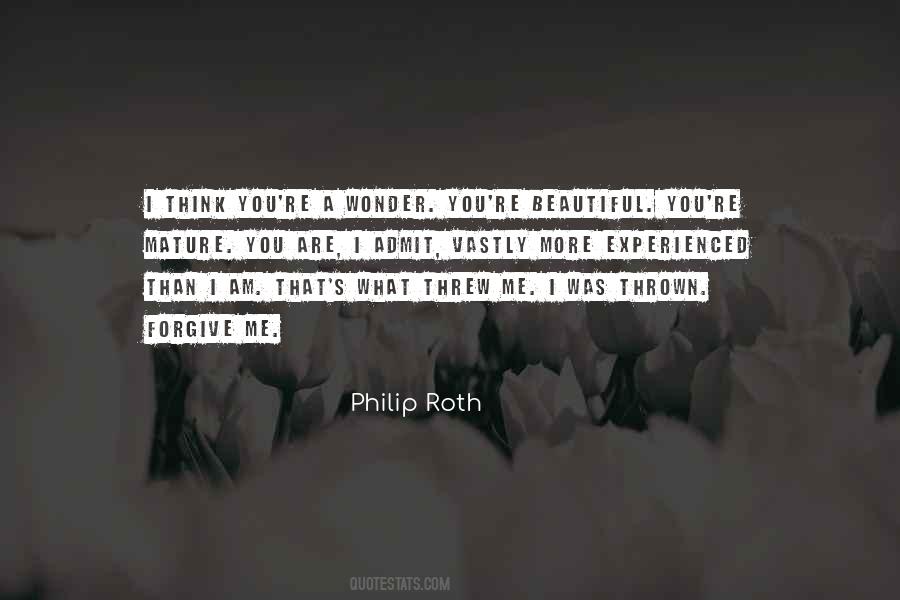 I Think You Are Beautiful Quotes #1716123