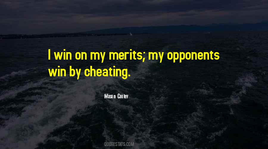 I Think You Cheating Quotes #10689