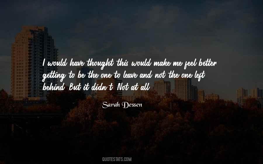 I Thought Love Quotes #102686