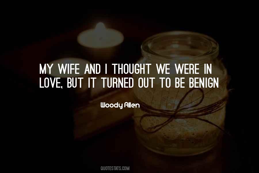 I Thought We Were In Love Quotes #400207