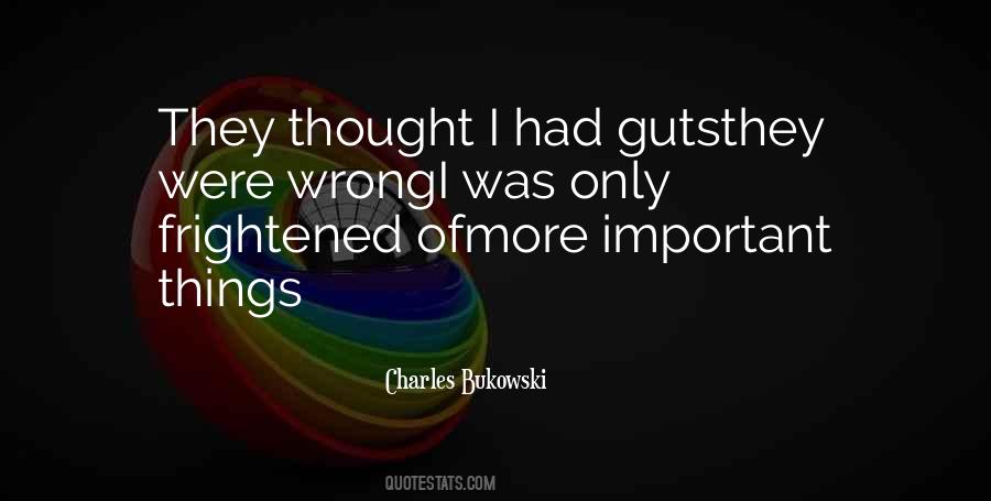 I Thought Wrong Quotes #616348