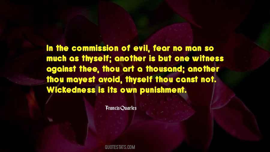Quotes About Fear No Evil #1772705