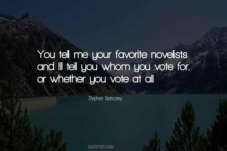 I Vote Quotes #57009