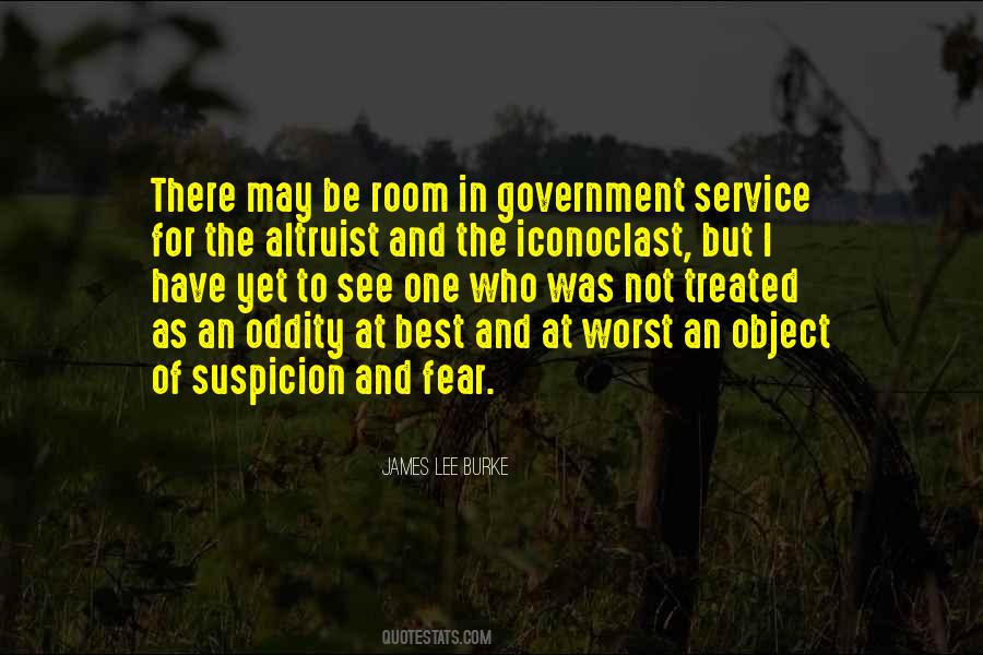Quotes About Fear And Suspicion #1176077