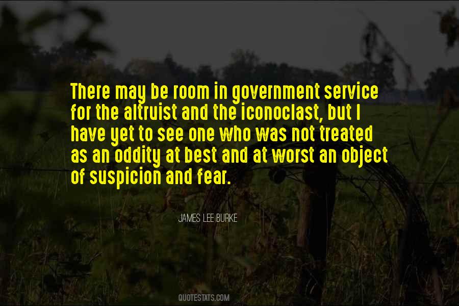 Quotes About Fear And Suspicion #1176077