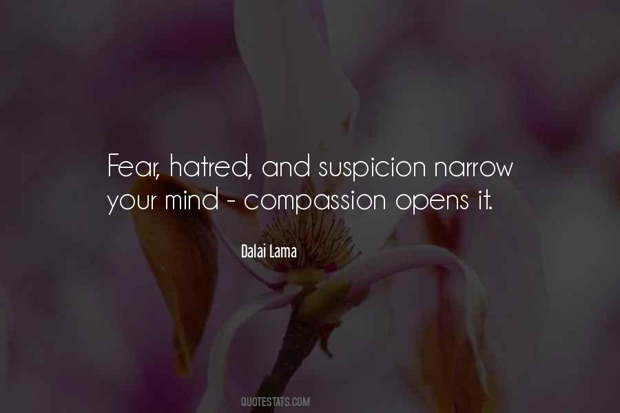 Quotes About Fear And Suspicion #1621944