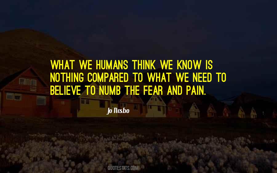 Quotes About Fear And Pain #1516206