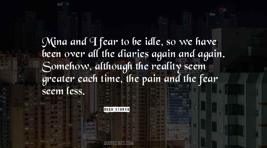 Quotes About Fear And Pain #326767