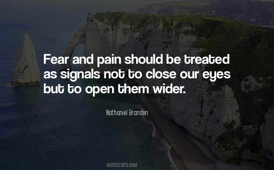 Quotes About Fear And Pain #433257