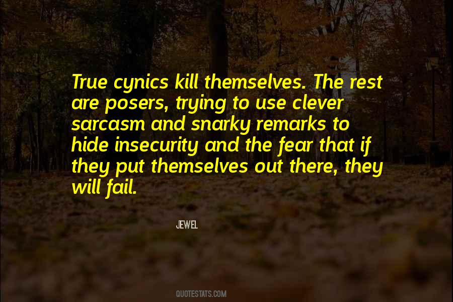 Quotes About Fear And Insecurity #188600