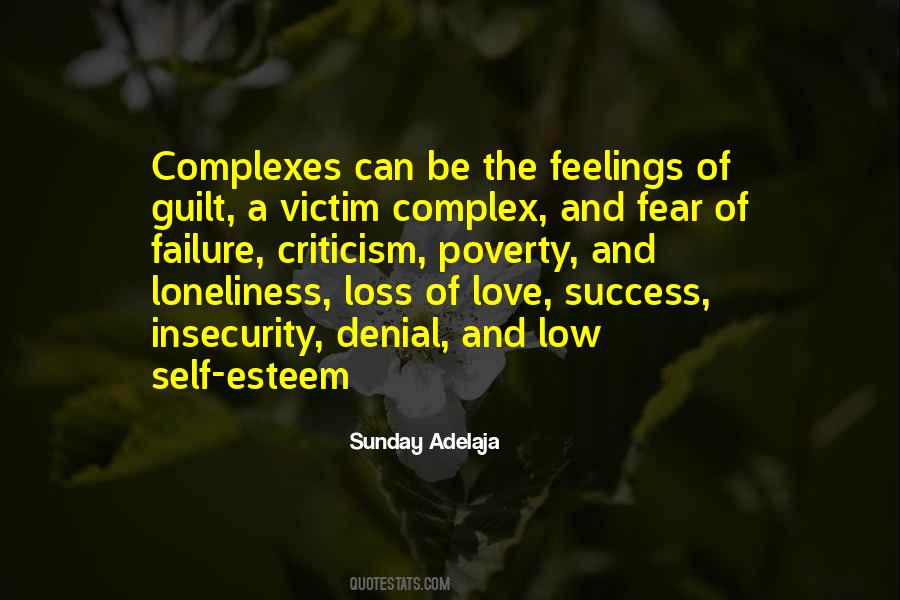 Quotes About Fear And Insecurity #617838