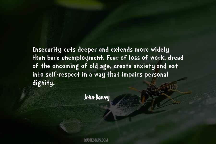 Quotes About Fear And Insecurity #882951