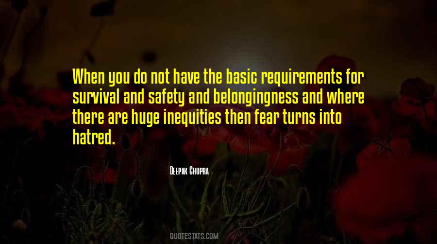 Quotes About Fear And Hatred #800277