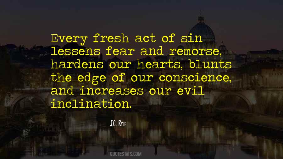 Quotes About Fear And Evil #1092370