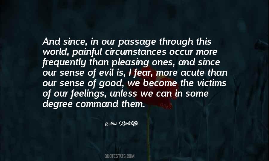 Quotes About Fear And Evil #1459961