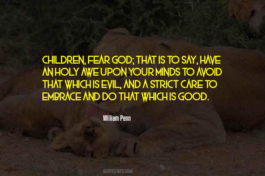 Quotes About Fear And Evil #1471130