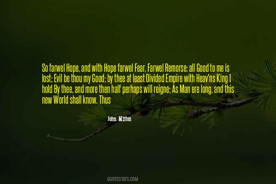 Quotes About Fear And Evil #506028
