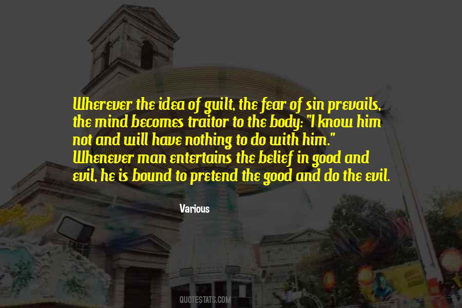Quotes About Fear And Evil #789204