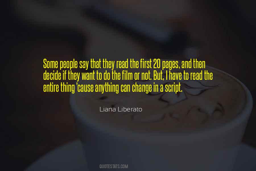 I Want Change Quotes #122113