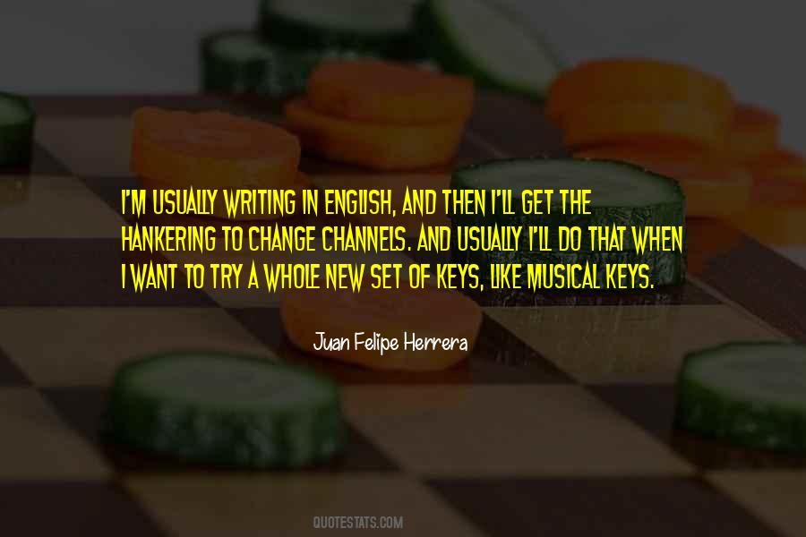 I Want Change Quotes #220139
