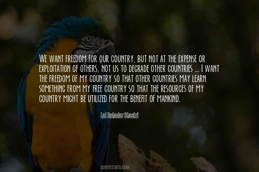 I Want Freedom Quotes #656336