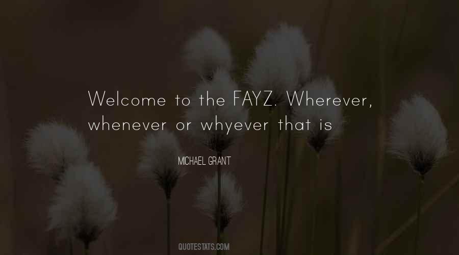 Quotes About Fayz #124682
